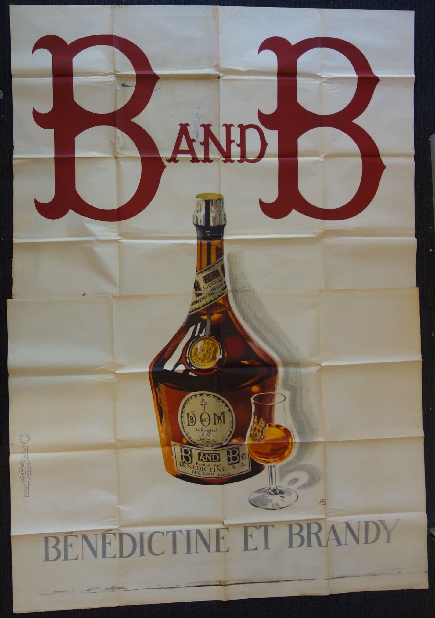 Пару постеров старой рекламы алкоголя. B,B Liqueur Пару постеров старой рекламы алкоголя. B,B Liqueur История,Алкоголь,Ликеры