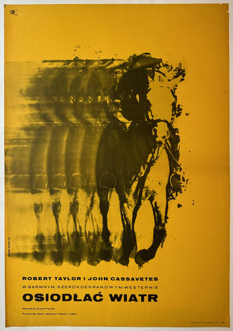 Link to  Saddle the Wind Polish Film PosterPoland, 1965  Product