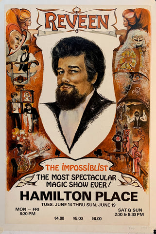 Link to  Reveen - The Impossiblist The Most Spectacular Magic Show Ever!Canada, C. 1970  Product