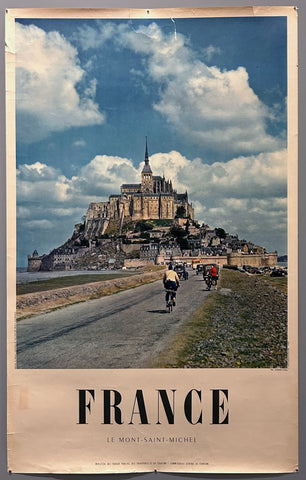 Link to  France Le Mont-Saint-Michel PosterFrance, c. 1950  Product