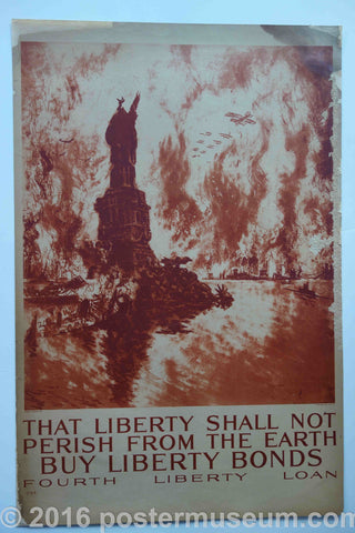Link to  That liberty shall not perish from the Earth, Buy Liberty BondsUnited States c. 1918  Product