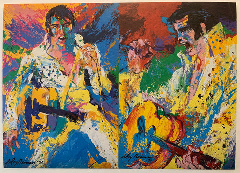 Link to  Elvis Print by Leroy Neiman ✓USA, 1976  Product