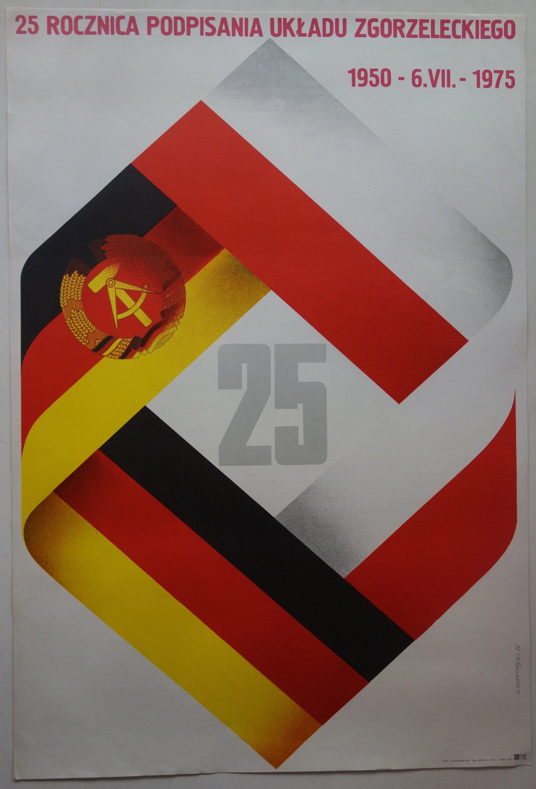25 Rocznica Podpisania Ukladu Zgorzeleckiego - Poster Museum