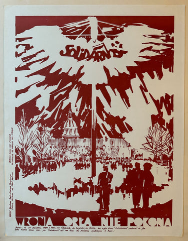 Link to  Solidarność Wrona Orła Nie Pokona PosterFrance c. 1985  Product