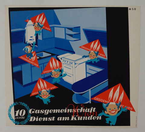 Link to  Gasgemeinschaft Dienst am Kunden ?Austria, C. 1950s  Product