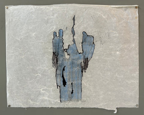 Link to  Blue Figures, Benoît Gilsoul #34Belgium, c. 1980s  Product