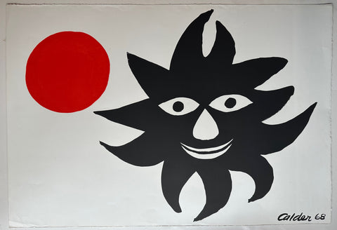 Link to  Alexander Calder Sun and Moon PosterUSA, 1968  Product