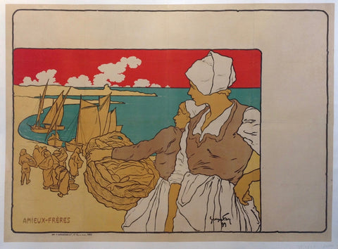 Link to  Amieux-Freres Original PosterFrance, 1899  Product