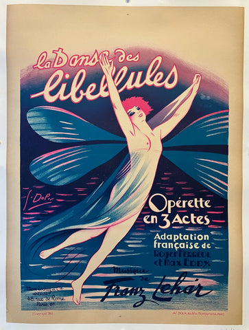Link to  La Danse des Libellules PosterFrance, 1926  Product