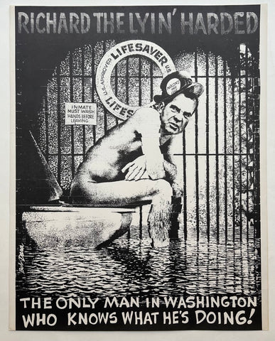 Link to  Richard the Lyin' Harded Poster ✓USA, c. 1970  Product