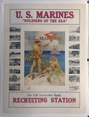 Link to  U.S. Marines "Soldiers of the Sea"U.S.A, C. 1917  Product
