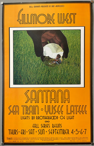 Link to  Santana PosterU.S.A., 1969  Product