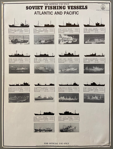 Link to  Soviet Fishing Vessels PosterU.S.A, c. 1960  Product