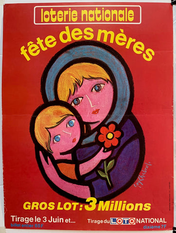 Link to  Loterie Nationale - "Fete des Meres"France, C. 1975  Product