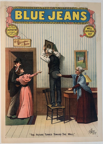 Link to  Blue Jeans - "The Picture Turned Toward the Wall"USA, C. 1895  Product