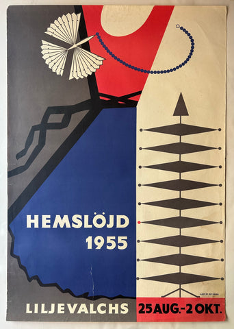 Link to  Hemslöjd 1955 Liljevalchs PosterSweden, 1955  Product