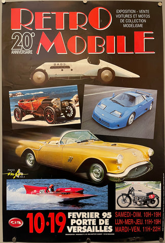 Link to  Retromobile 1995 PosterFrance, 1995  Product