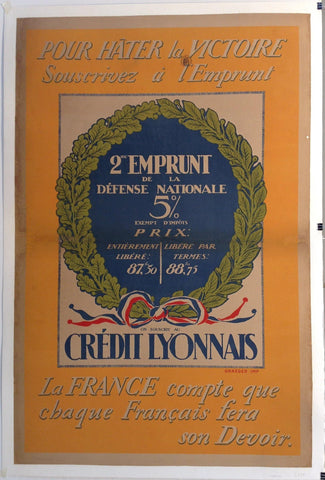 Link to  Pour Hâter la Victoire Souscrivez a L'EmpruntFrance, C. 1917  Product