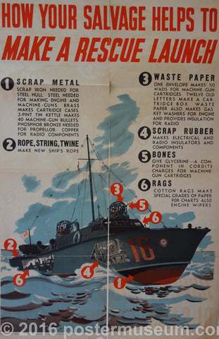 Link to  How Your Salvage Help To Make A Rescure Launchc.1945  Product