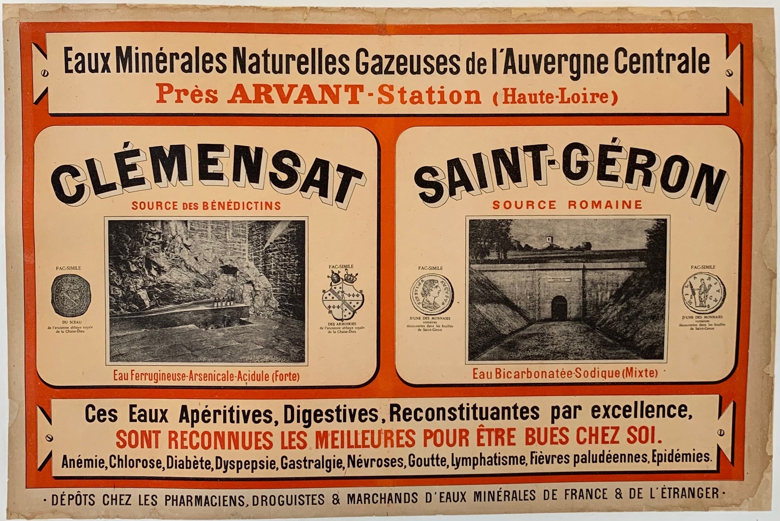 Eaux Minerales Naturelles Gazeuses de l'Auvergne Centrale