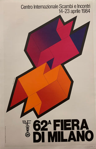 Link to  62a Fiera di Milano PosterItaly, 1983  Product