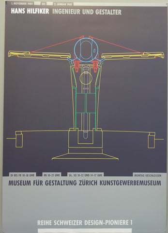 Link to  Hans Hilfiker Ingenieur und gestalter Museum Für Gestaltung Zürich KunstgewerbemuseumSwitzerland, 1984  Product