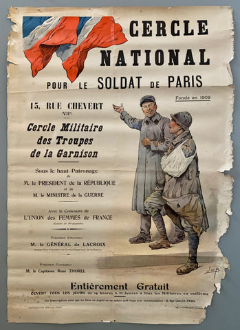 Link to  Cercle National PosterFrance, c. 1917  Product