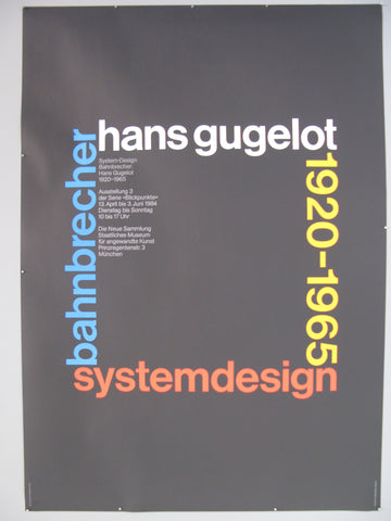 Link to  Hans Gugelot PosterGermany, 1984  Product