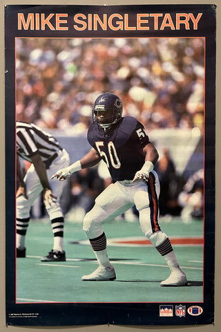 Link to  Mike Singletary Bears PosterUSA, 1987  Product