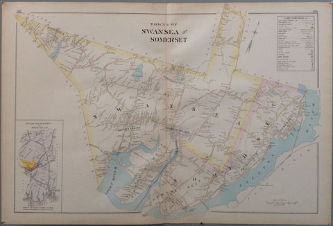 Link to  Towns of Swansea and SomersetU.S.A 1895  Product