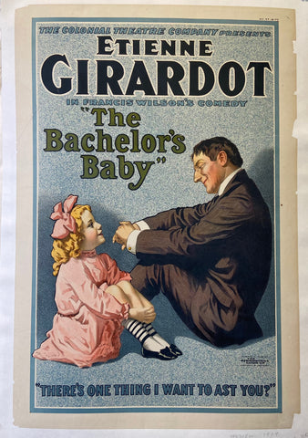 Link to  The Bachelor's Baby PosterU.S.A, 1909  Product