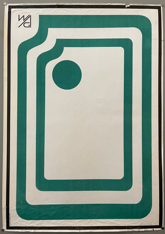 Link to  Green Geometric PosterPoland, c. 1960  Product