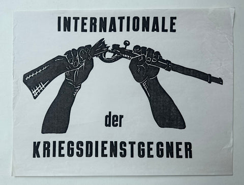 Link to  Internationale der Kriegsdienstgegner PosterNetherlands, c. 1970  Product