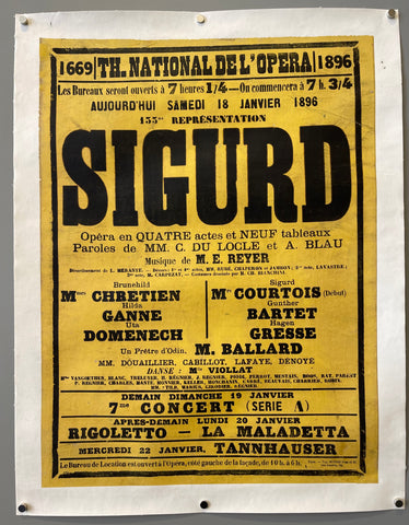 Link to  Sigurd PosterFrance, 1896  Product