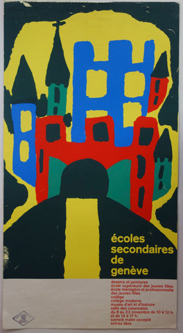 Link to  Écoles Secondaires De Genève  Swiss Museum posterSwiss  Product