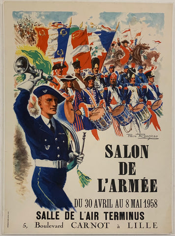 Link to  Salon De L'Armee PosterFrance, 1958  Product