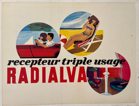 Link to  Radialva PosterFrance, c. 1950s  Product