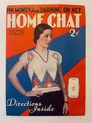 Link to  Home Chat PosterU.S.A., 1934  Product
