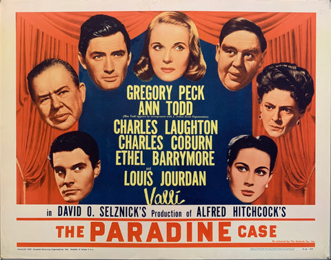 Link to  The Paradine Case Film PosterU.S.A FILM, 1956  Product