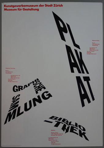 Link to  Plakat Graphische Sammlung BibliothekSwitzerland, 1957  Product