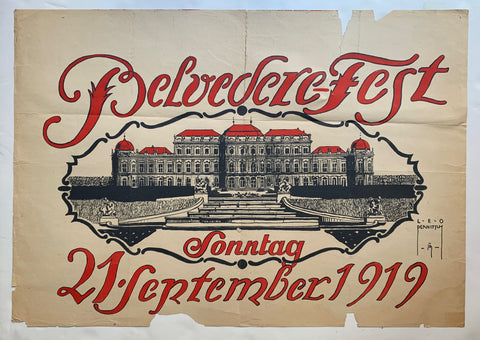 Link to  Belvedere Fest PosterGermany, 1919  Product