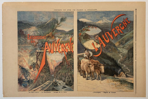 Link to  Excursions en Auvergne - L'Auvergne ✓France, C. 1895  Product