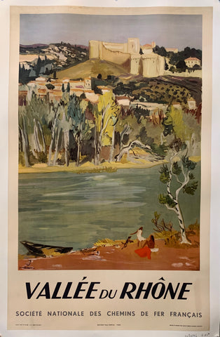 Link to  Vallée du Rhône Poster ✓France, c. 1950s  Product