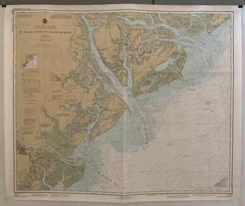 Link to  St. Helena Sound to Savannah River PosterU.S.A, c. 1960  Product