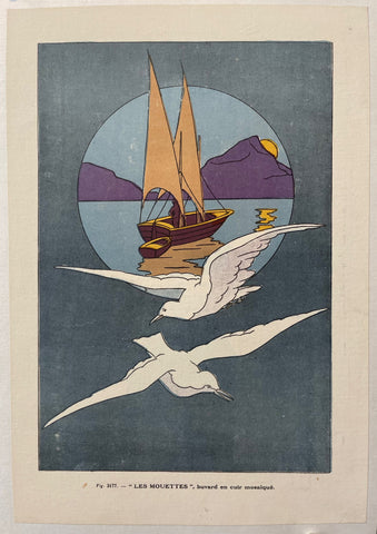Link to  Les Mouettes PosterFrance, c. 1950s  Product