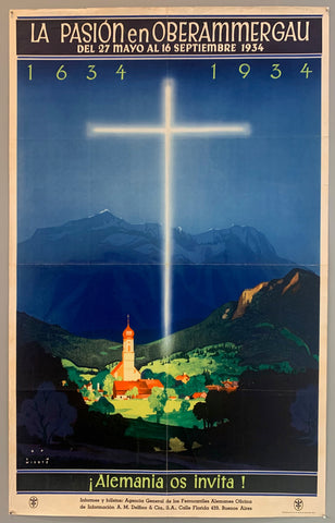 Link to  La Pasion en Oberammergau PosterGermany, c. 1934  Product