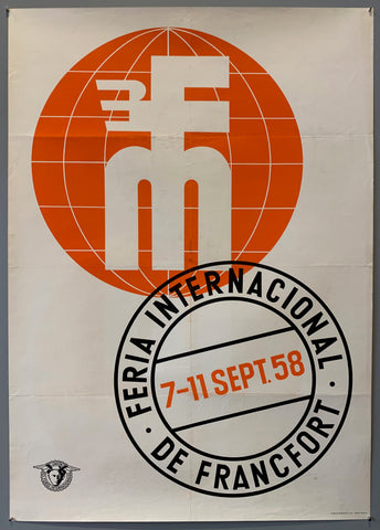 Link to  Feria Internacional de Francfort PosterGermany, c. 1958  Product