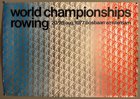 Link to  World Championships Rowing PosterNetherlands, 1977  Product