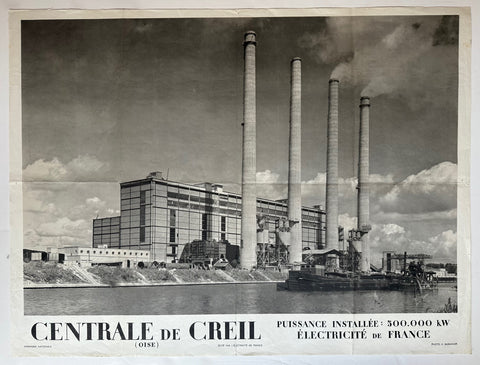 Link to  Centrale De Creil PosterFrance, 1963  Product