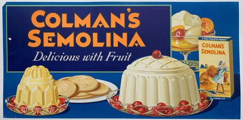 Link to  Colman's Semolina Delicious with Fruit ✓USA, C. 1935  Product